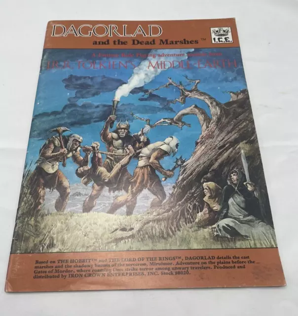 I.C.E. Dagorlad and the Dead Marshes ☆ #8020 1984 MERP ☆ Middle Earth Role Play