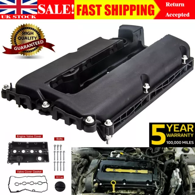 Cam Rocker Cover & Gasket - Vauxhall Zafira Astra Corsa Insignia Vectra 1.6 1.8