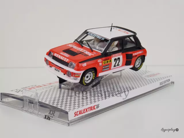 Slot car Scalextric U10411S300 Renault 5 Turbo #22 Scalextric Club 2022 2