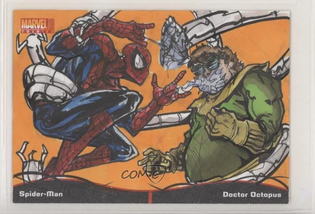 2019-20 Marvel Annual Battle Booklets Sketch Cards 1/1 1800GETATOM #SC Auto 07yb