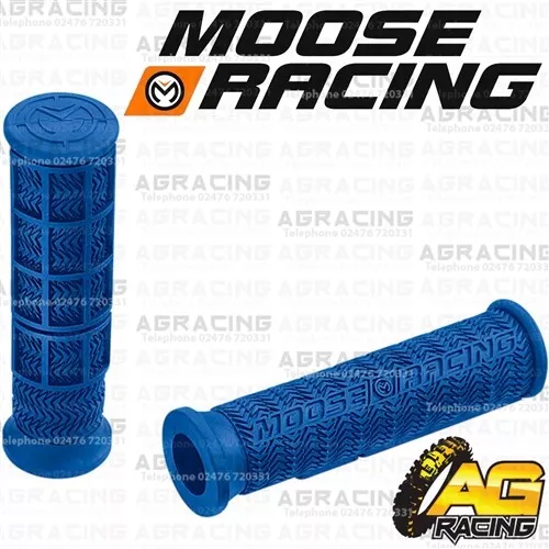 Moose Racing Stealth Thumb Throttle Grips Blue For Suzuki LT LTF LTZ LTA LTR