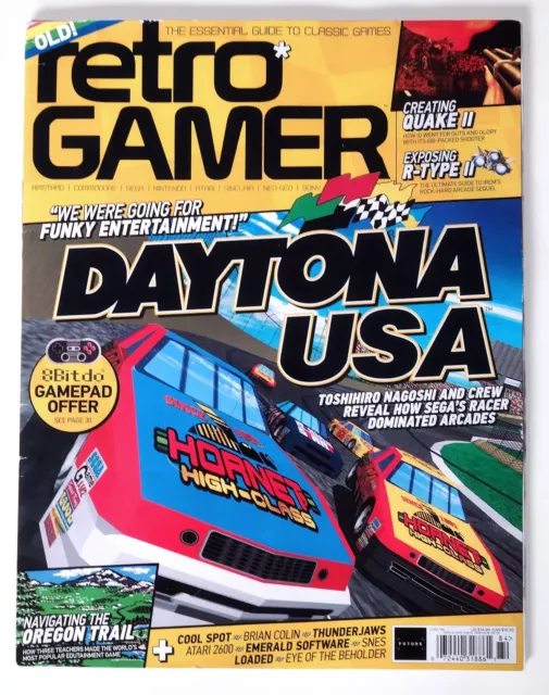 Retro Gamer Magazine, 2018 Issue, Load #184 - Daytona USA, Quake II, Atari 2600