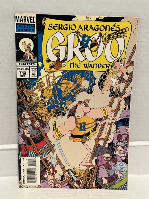 Sergio Aragones Groo the Wanderer #116 Comic Book 1994 Marvel Comics
