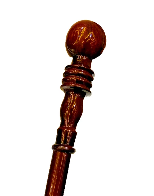 New Style Walking Stick Wooden Hand Carved Cane Handcraft Beautiful Design Gift