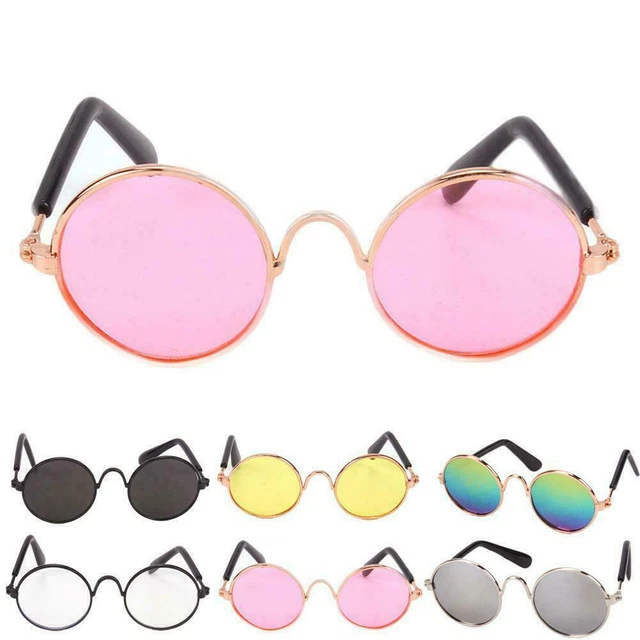 Doll Glasses Vintage Oval Glasses Suitable For 18 Best inches Silver Dolls V0T8