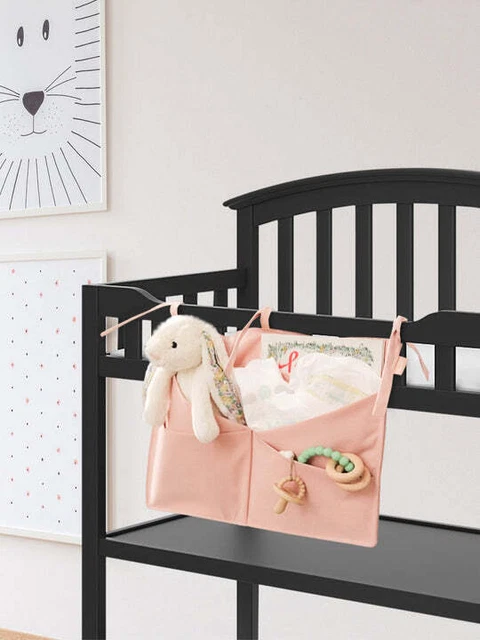 Jujube hanging nursery organizer  blush new nip