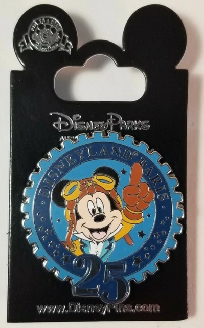 Disney Pin - Disneyland Paris 25th Anniversary Starter Kit - Mickey #121342 NEW