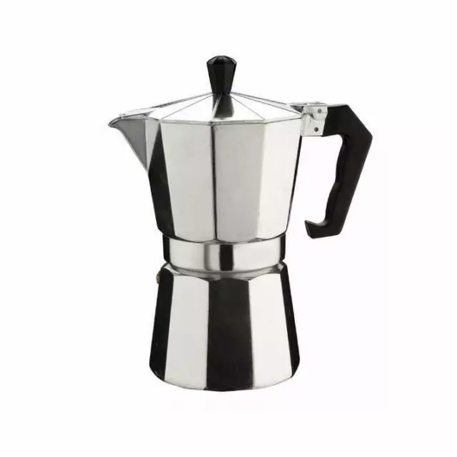 Italian Espresso Stove Top Coffee Maker Continental Percolator Pot Jug Kit 3cup