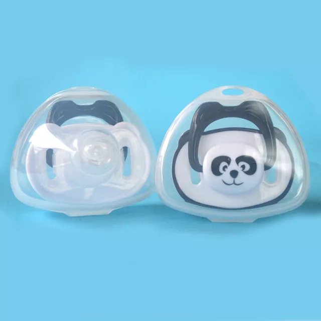 Cute Panda Nipple Dummy Pacifier Baby Food Grade PP Silicone Soother Todd-YB