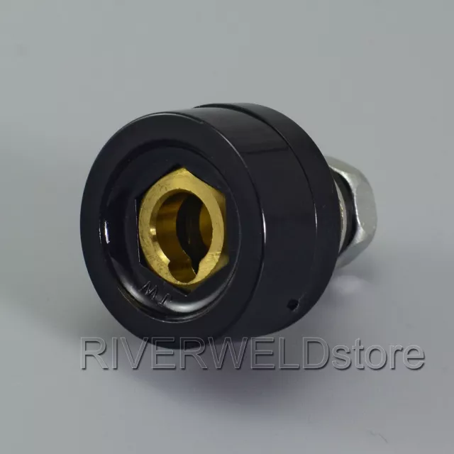 Panel Socket Welding Cable Connector DINSE Style 100 - 200Amp PS1025 Top Quality