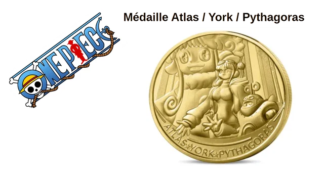 Franky - ONE PIECE - Mini Médailles Monnaie De Paris 2024 - Collection Limitée