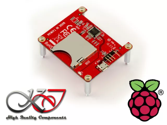 Gamme Pro - Adaptateur pour Raspberry Pi avec support - Carte SD