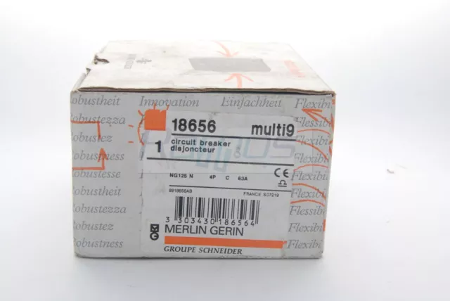 NG125N MULTI 9 Merlin Gerin Interrupteur Magnétothermique Neuf Stock En Italie
