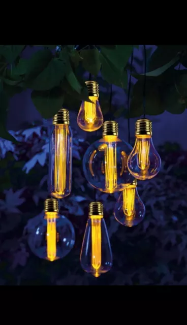 Noma Solar 7 Bulb Light Set