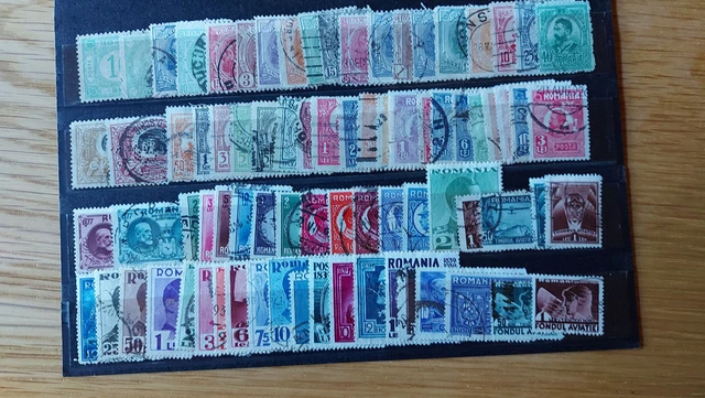Rumänien klassik - sehr alte Marken - interessantes kleines Lot / Ov