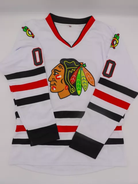 YOUTH-S/M CHEVY CHASE/CLARK GRISWOLD CHICAGO BLACKHAWKS PREMIER BREAKAWAY  JERSEY