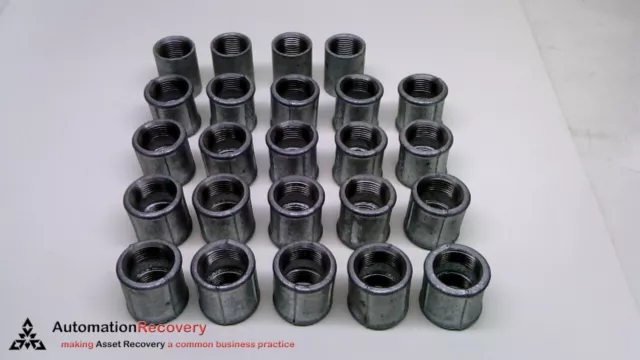 Georg Fischer 770270206  Galvanized Coupling, 1" Bspp, See Desc #219576