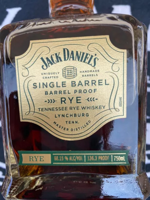 Jack Daniels -Nouvelle Bouteille Single Barrel Rye -750Ml 2