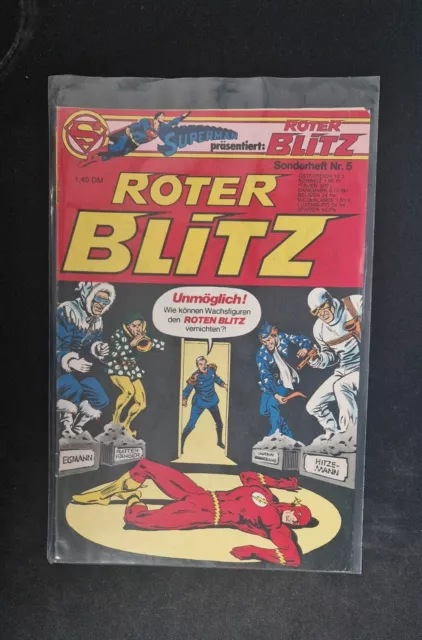 DC Comics - Superman Präsentiert: Roter Blitz - Sonderheft Nr. 5 - 1976