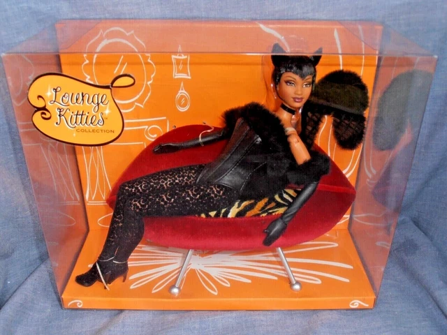 Vintage Mattel Barbie Doll - The Panther -  Lounge Kitties 2003 Collection