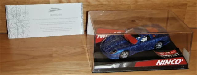 Ninco 50248 / Corvette Callaway C12 "IVM ArtCar" / blau