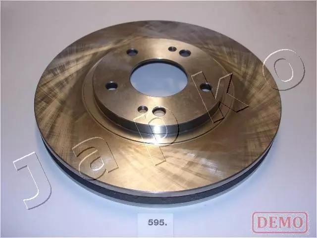 JAPKO Discos de Freno Delanteros Ø295.5 MM Ventilado para Mitsubishi 3000 Gt