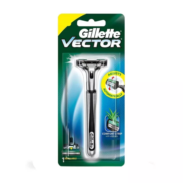 Rasoir manuel Gillette Vector Plus, 1 pièce