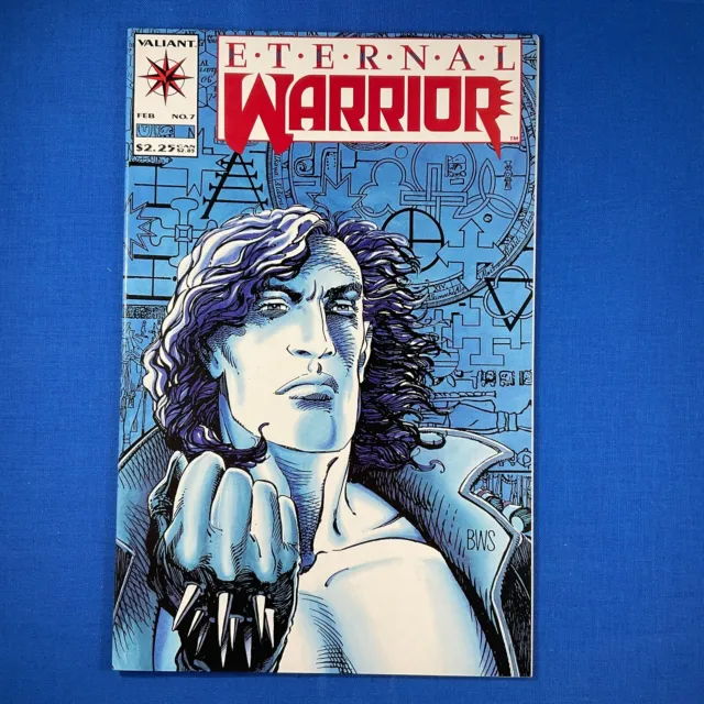 Eternal Warrior #7 VALIANT COMICS 1993 Barry Windsor-Smith Cover Art