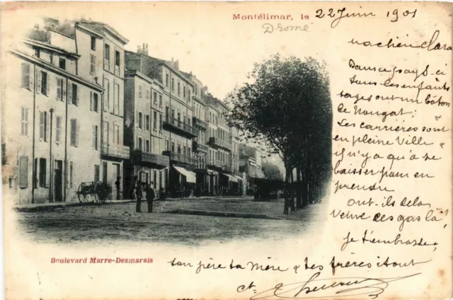 CPA MONTÉLIMAR - Boulevard Marre-Demarais (369560)