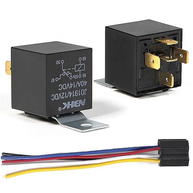 12V AUTOMOTIVE CHANGEOVER Relay 40A 5Pin SPDT Switching Relays for Car