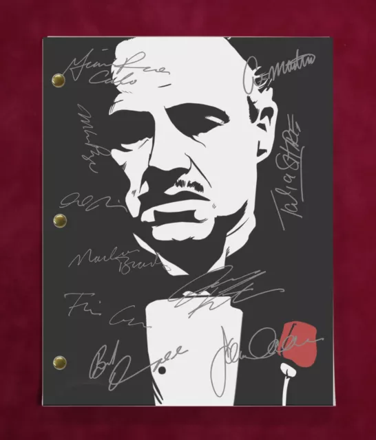 The Godfather Complete Movie Script With Reproduction Signatures