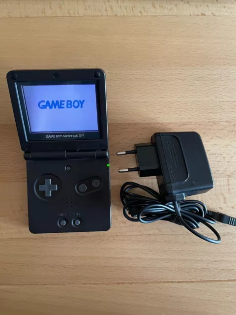Nintendo Game Boy Advance SP Handheld-Konsole - Onyx Schwarz