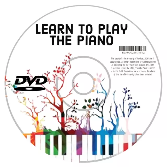 PIANO Lessons on DVD Tutorial Learn & Teach Yourself How To  Play KEYBOARD MUSIC