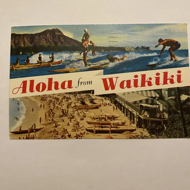 Vista Verticale Di Colorate Tavole Da Surf Sulla Spiaggia Di Waikiki Hawaii Honolulu Foto Stock - Foto 2