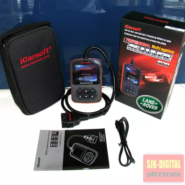 OBD2 iCarsoft LR V1.0 für LANDROVER Diagnose-Gerät Freelander Discovery Defender