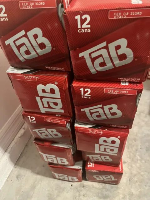 Tab Diet Soda - One (1) 12-pack (12 cans)