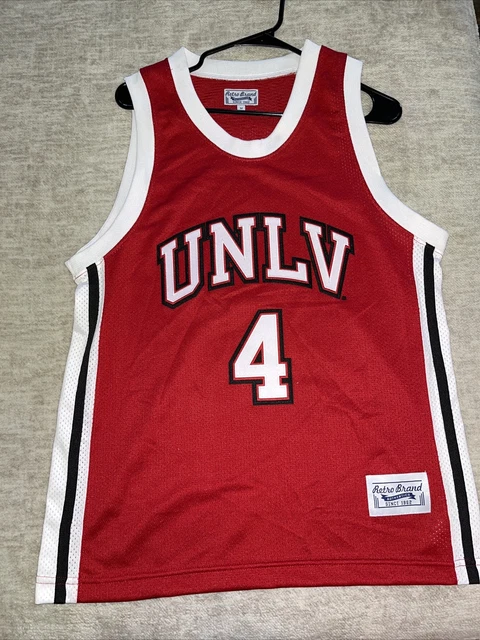 UNLV Rebels Larry Johnson Jersey. Retro Brand. Size M. Worn Only Once Very Nice.