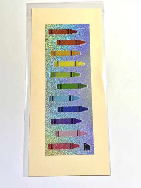 Nuevas pegatinas de brillo para lápiz multicolor de cuatro osos 12 piezas niños niños