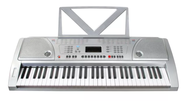 Synthetiseur Portable 61 Touches E-Piano Clavier Numerique LCD 100 Sons 8 Drums