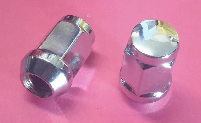 Closed wheel nut M12x1.5 M8 (set of 8