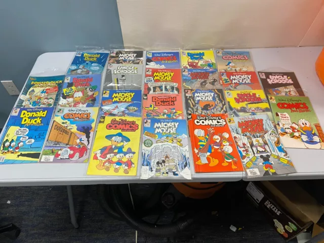 WALT DISNEY COMICS DONALD DUCK  HUGE COLLECTION LOT 23 Comics