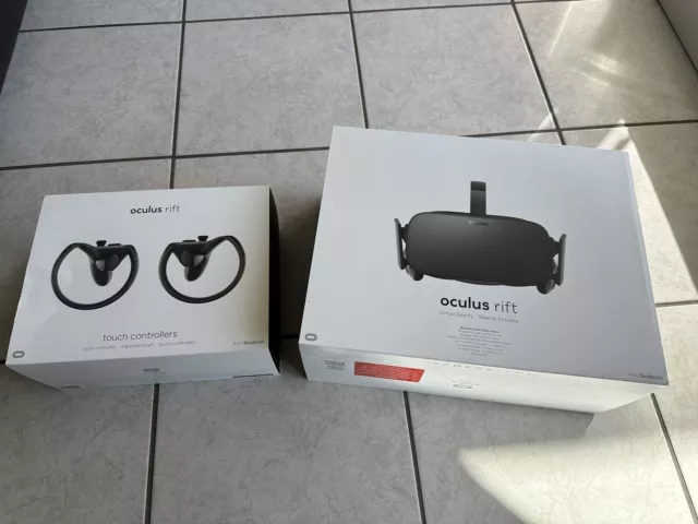 Oculus Rift CV1 complet en boîte + accessoires