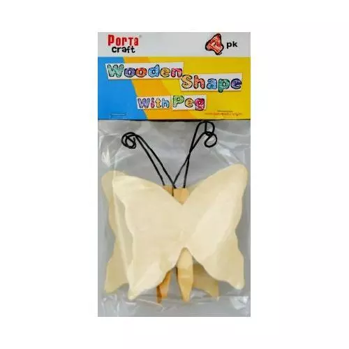 Clothes Peg 2 Pack Butterfly (Product # 091982)