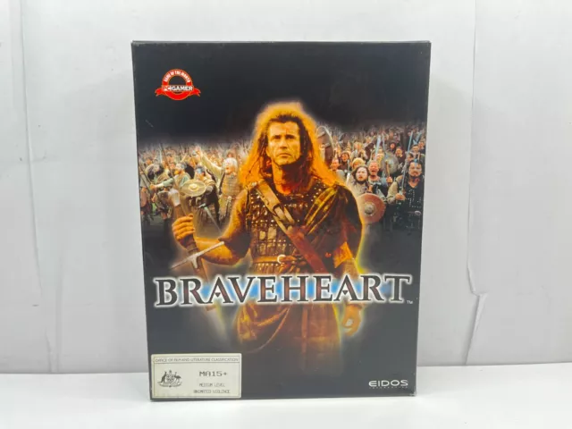 Braveheart Big Box -  PC GAME - GC - 1x Disc Set - AUS CD