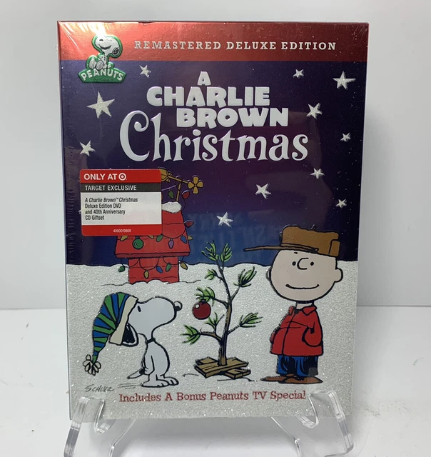 A CHARLIE BROWN Christmas Remastered Deluxe Edition DVD And CD. 49.99
