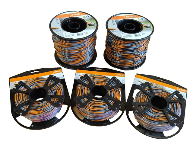 Filo Decespugliatore Professionale 2,4mm X 100m - Nylon Rinforzato, Forma Quadrata, Per Taglio Efficiente - Foto 2