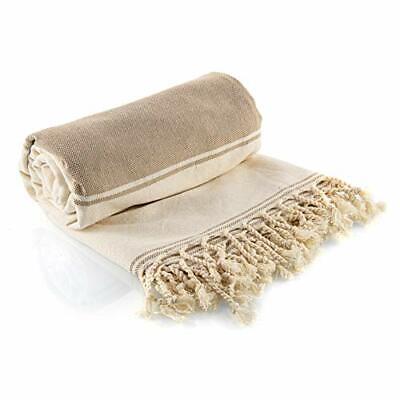 Pink pestemal fouta Telo da sauna per hammam spiaggia 100 x 180 cm CASAbella Bella casa Elmas Nature 100 x 180 cm 100% cotone asciugamano asciugamano in cotone 
