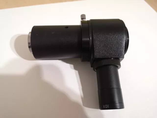 Microscope Angle Viewer Tube Barrel With Eyepiece 10X