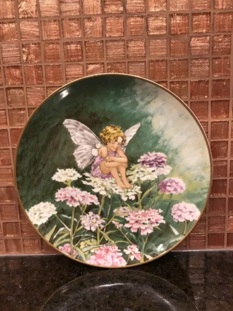 NIB HEINRICH VILLEROY & BOCH "THE CANDYTUFT FAIRY" PLATE~COA #486/F~circa 1980