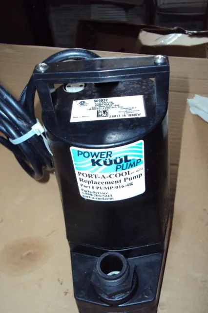 Portacool PUMP-016-4R - Pump , 5 AMP 115 VAC 60 HZ 1-PHASE